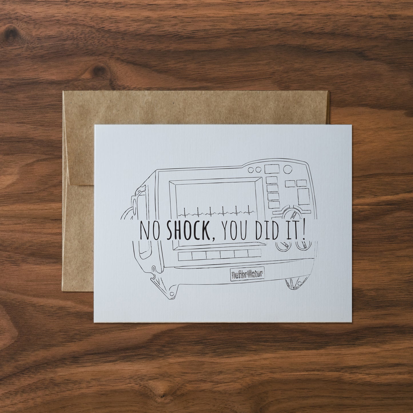 no shock, you…