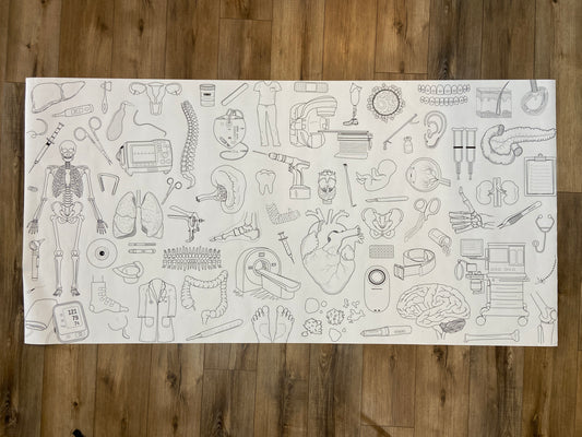 Coloring Art Banner