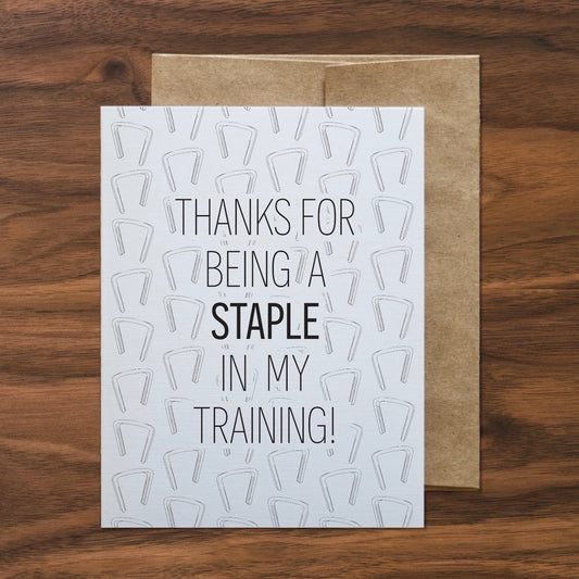 thanks for being a staple in my…