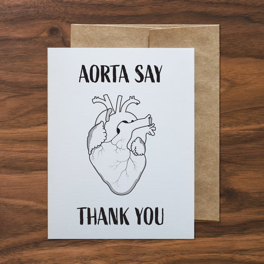 aorta say thank you