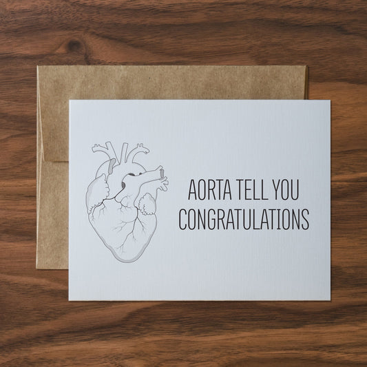 aorta tell you congratulations