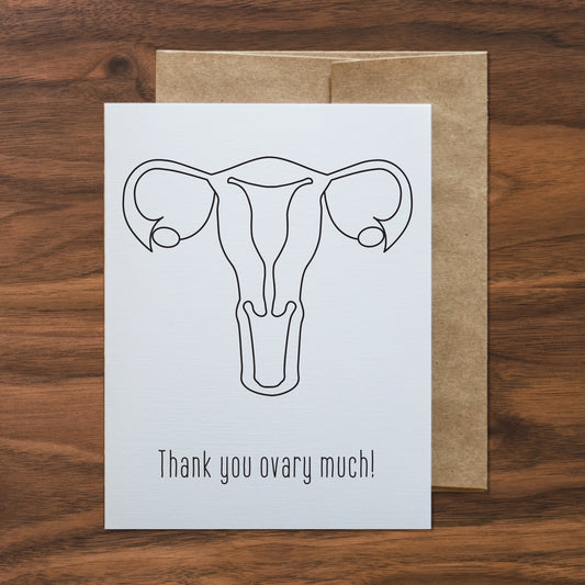 thank you ovary much