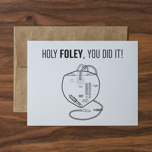 holy foley, you did it