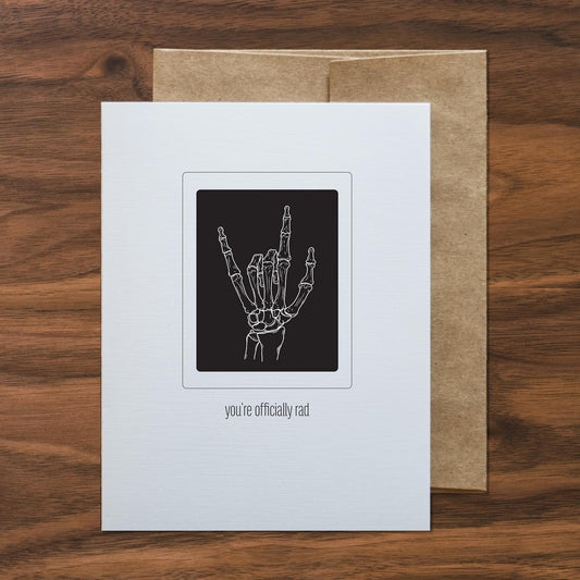 you’re officially rad