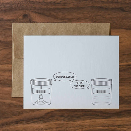 urine-credible; you're the shit