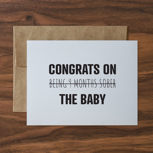 congrats on the baby